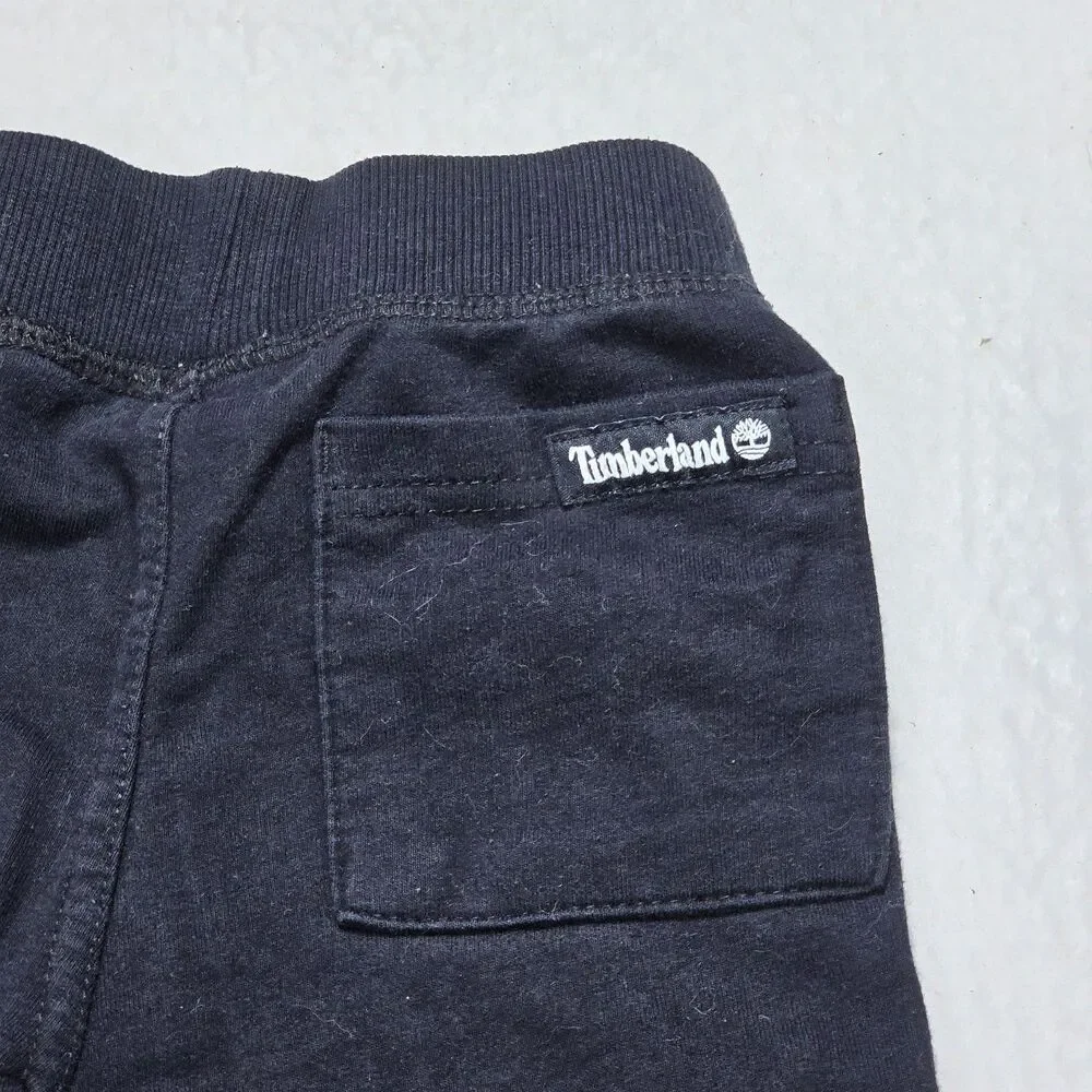 Timberland Toddler Boys Girls Unisex Black Jogger Sweatpants 3T